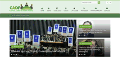 Desktop Screenshot of cadf.org.br