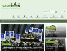 Tablet Screenshot of cadf.org.br